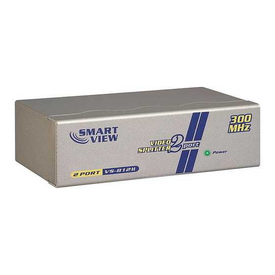 Smart view VS-812H User Manual