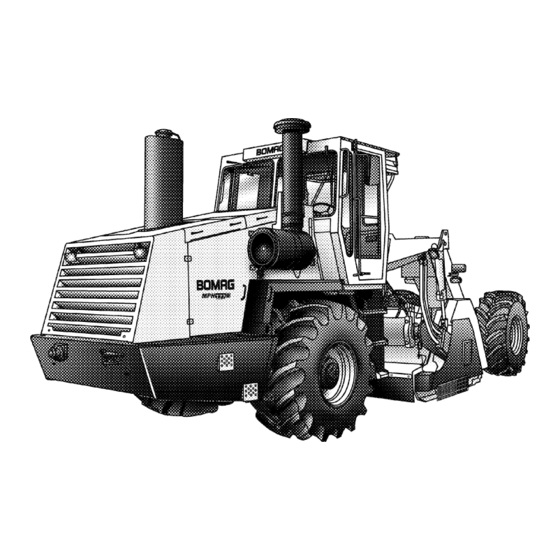 Fayat Group Bomag MPH 122-2 Operating & Maintenance Instructions