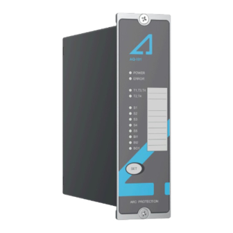 Arcteq AQ-101 Instruction Manual