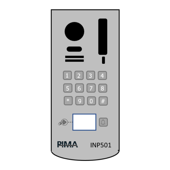 Pima GUEST INP501 Installation & Programming