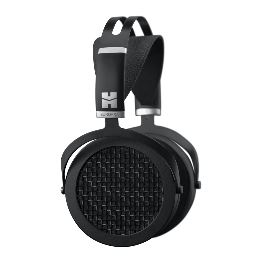 HIFIMAN SUNDARA - Headphones Manual