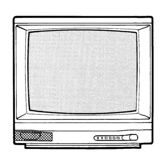 Toshiba CF1922J Manual