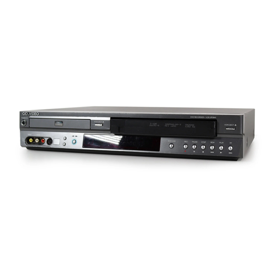 Govideo Vr4940 Progressive-scan Dvd offers Player/recorder With Vcr