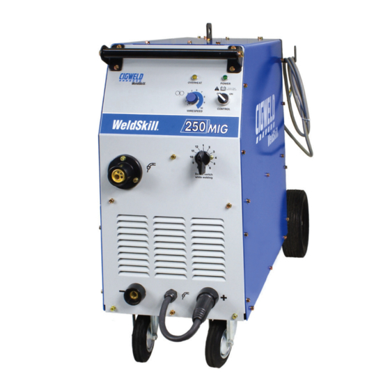 CIGWELD weldskill 250 Operating Manual