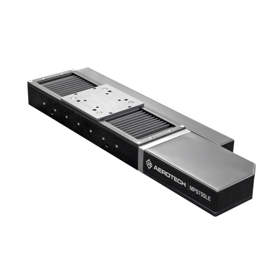 Aerotech MPS75SLE-025 Hardware Manual