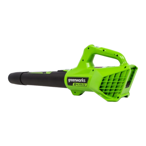GreenWorks 24B315 Operator's Manual