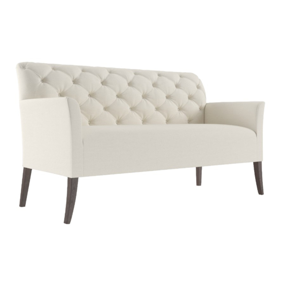 BROSA Beaudan 2-Seater Sofa Assembly Manual