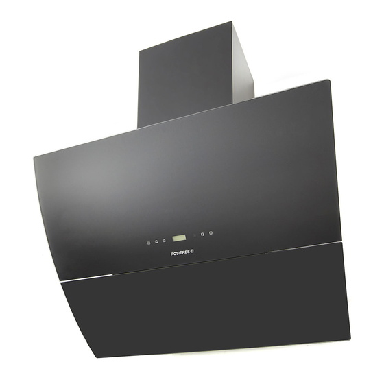 ROSIERES RVSD9800PN Installation And User Manual