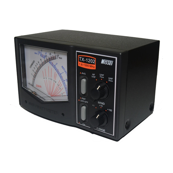 Nissei TX-1202 User Manual