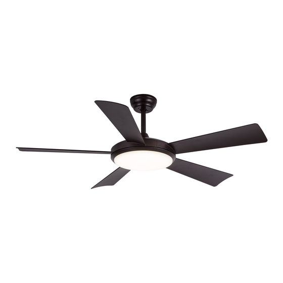 User Manuals: Evolar EVO-CF52CG Ceiling Fan