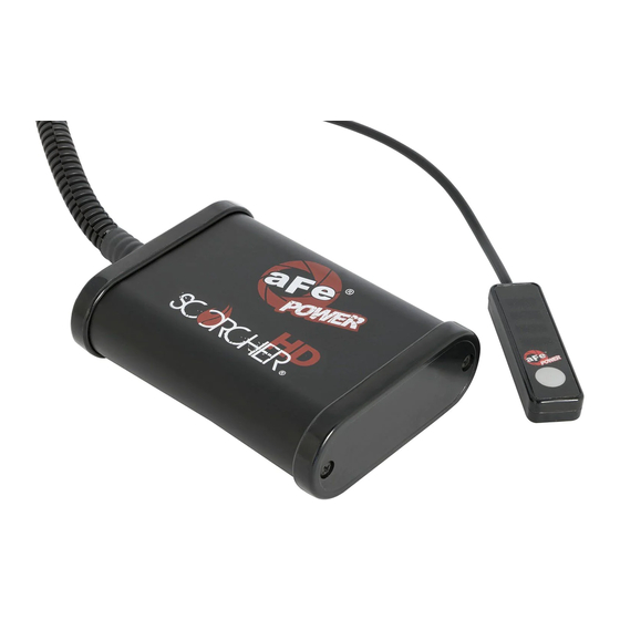 aFe Power SCORCHER 77-44008 Instruction Manual