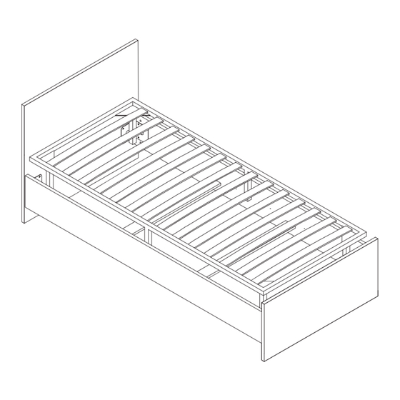 BRW NEPO S435-LOZ90x200 Assembly