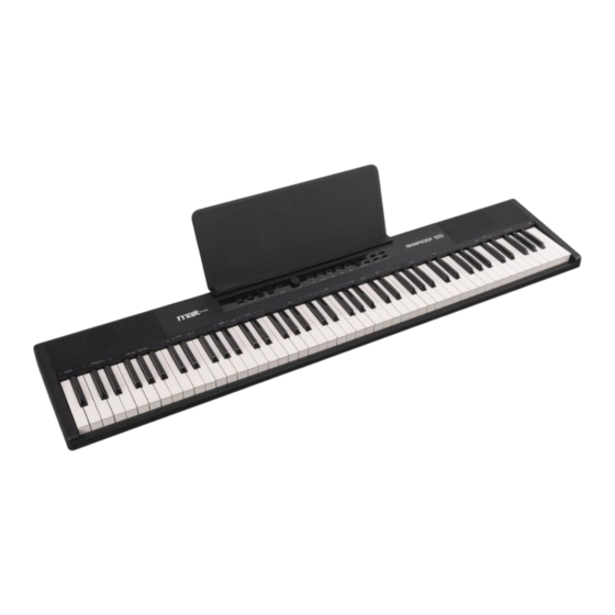 Max Music RhapsodyDP88 Instruction Manual