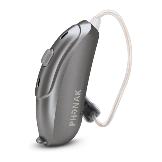 Phonak Audeo V90 User Manual