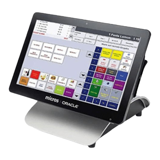 Oracle hospitality 9700 Setup Manual