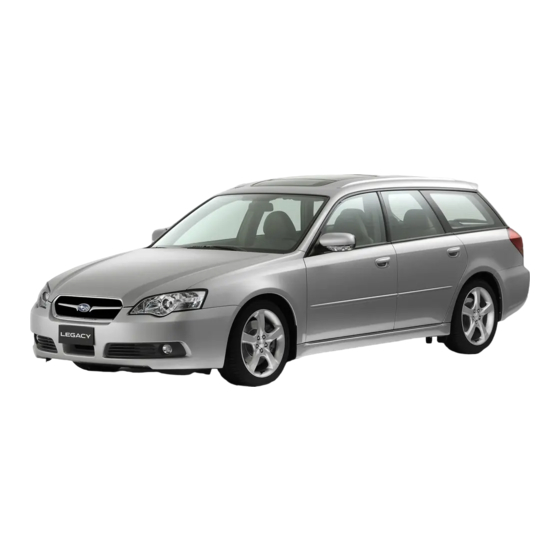 Subaru 2004 LEGACY Service Manual