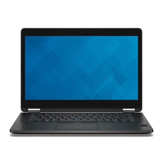 Dell Latitude 14 Quick Start Manual