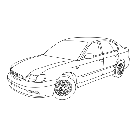 Subaru 2004 Legacy Owner's Manual