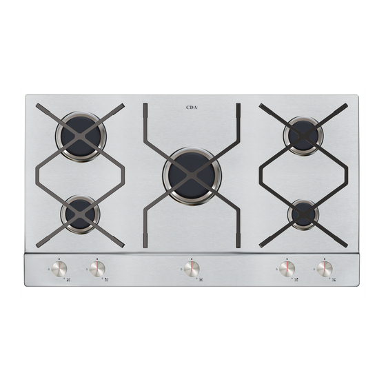 CDA HVG970 Installation - Use - Maintenance