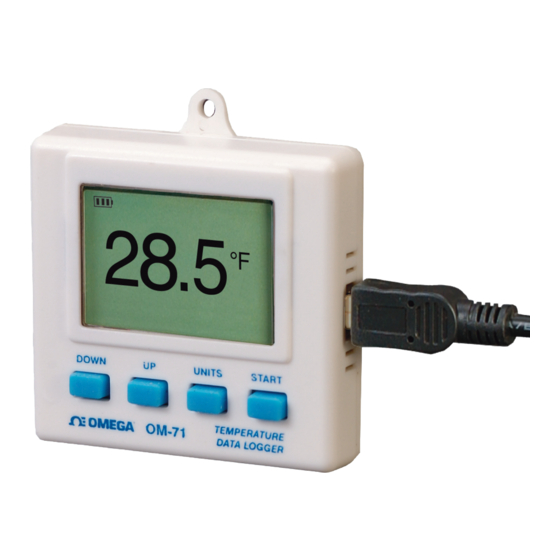 Omega OM-74 User Manual