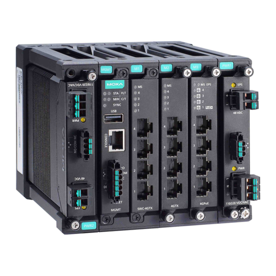 Moxa Technologies MDS-G4000 Series Quick Installation Manual