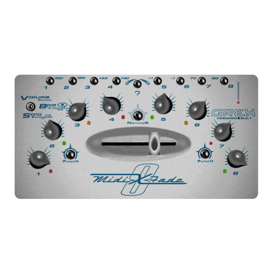 Grex Ultra-Dynamics MXF8 Manual