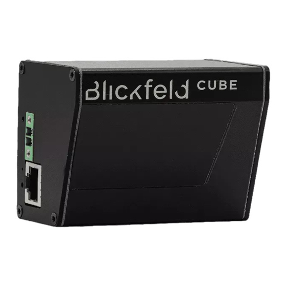 Blickfeld Cube 1 User Manual