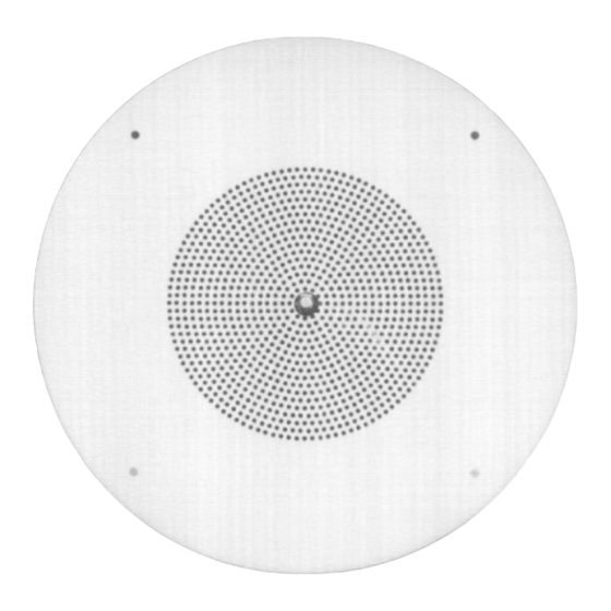 Toa PC-671R Specification Sheet