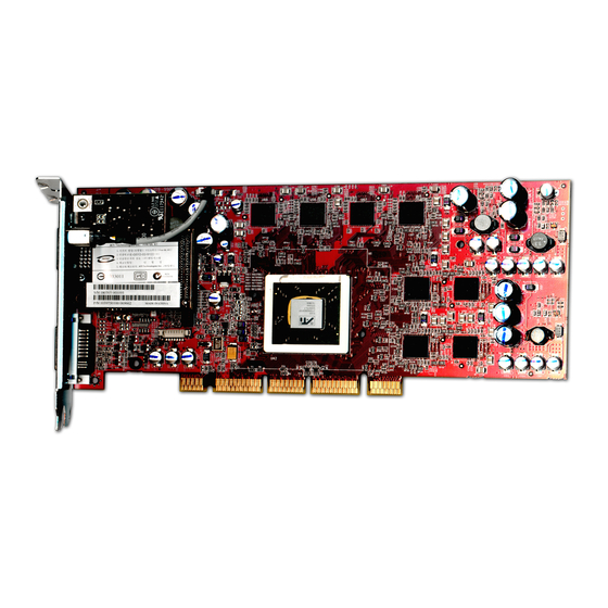 ATI Technologies FireGL X1-256p User Manual