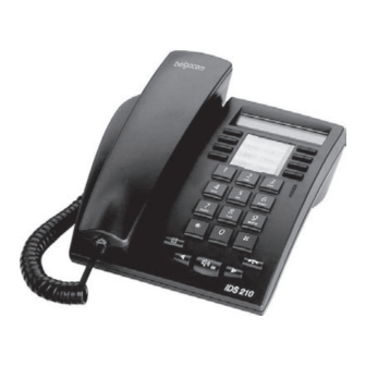 BELGACOM IDS 210 Digital Telephone Manuals