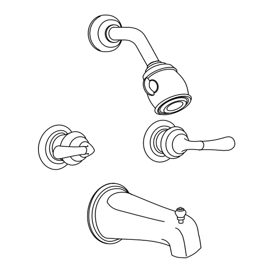 Moen Monticello 2594 Specification Sheet
