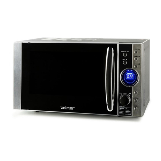 Zelmer 29Z022 Grey Microwave Oven Manuals