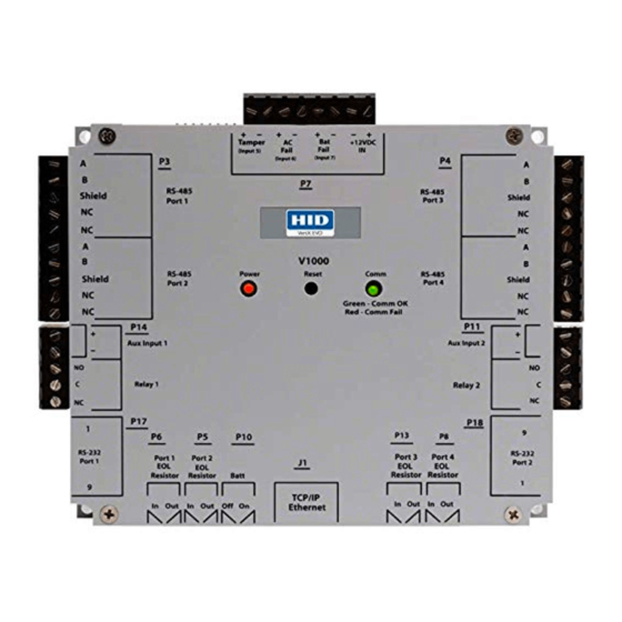 HID VertX EVO V1000 Installation Manual