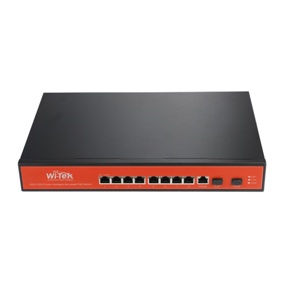 Wi-Tek WI-PMS310GF-UPS User Manual