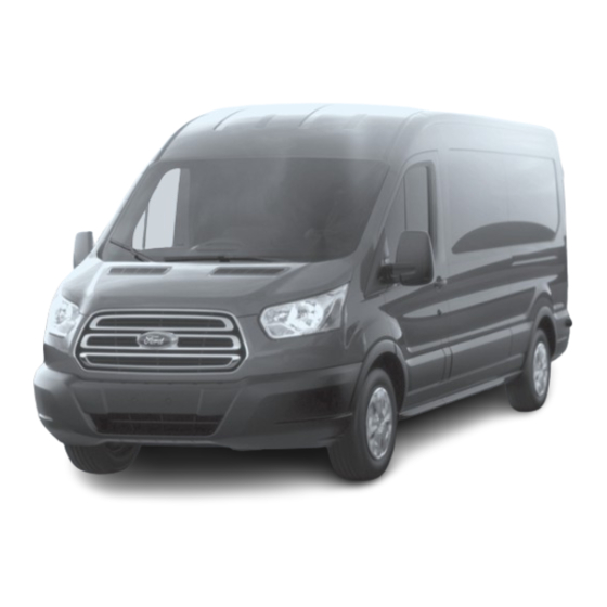 Ford TRANSIT 2018 Owner's Manual
