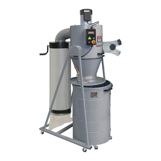 KING INDUSTRIAL KC6300C DUST COLLECTOR INSTRUCTION MANUAL ManualsLib