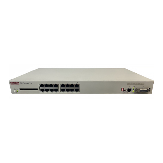Digital Networks DECserver 716 Installation And User Manual