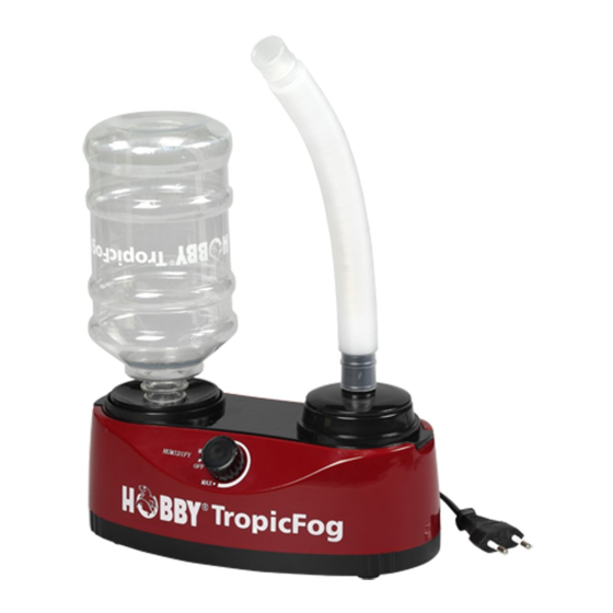 Hobby TropicFog Instructions For Use