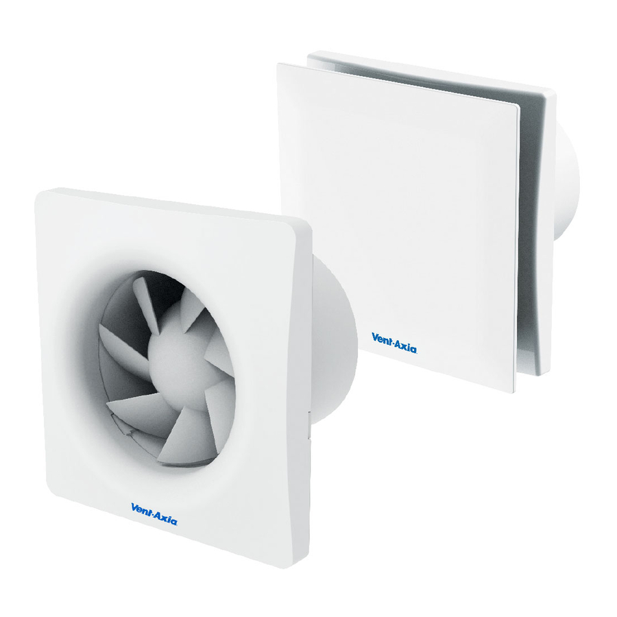 Vent-Axia Lo-Carbon Sylph 100CV Installation And Wiring Instructions