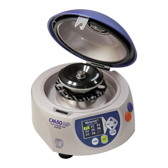 Elmi Fugamix3 CM-50MP User Manual