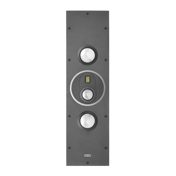 Monitor Audio PL IN-WALL II Speaker Manuals