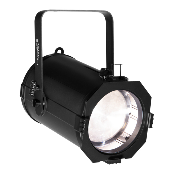 Cyclops Lighting FR-150W Powered Fresnel Manuals
