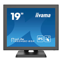 Iiyama ProLite T1932MSC-B2 Series User Manual