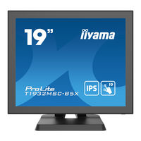 Iiyama PROLITE T1932MSC-W5AG User Manual