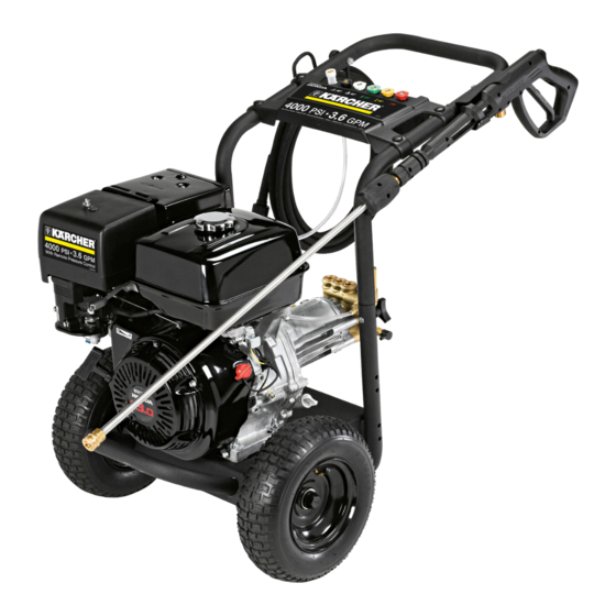Kärcher G 4000 OH Manual