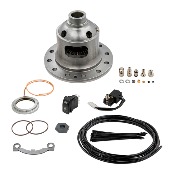 ARB Airlocker RD259 Installation Manual