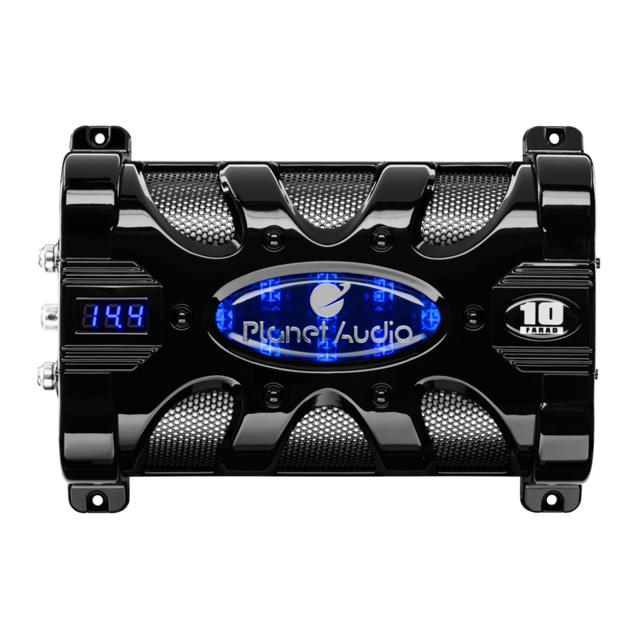 Planet Audio PC10F, PC20F Manual