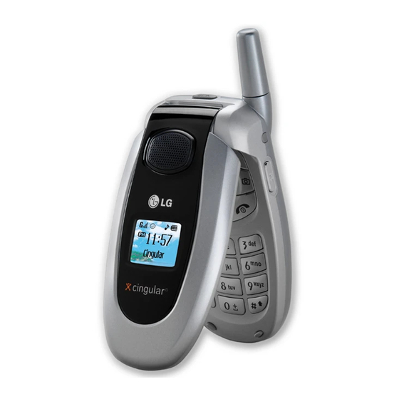 User Manuals: LG CG300 -  Cell Phone Basic Feature