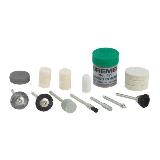 Dremel 684-01 Accessories Manual