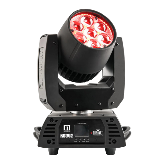 Chauvet Rogue R1 wash Manuals